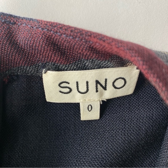 Revolve x Suno Ruffle Tunic Dress Wool/Silk Size 0 Made in USA - Picture 7 of 16